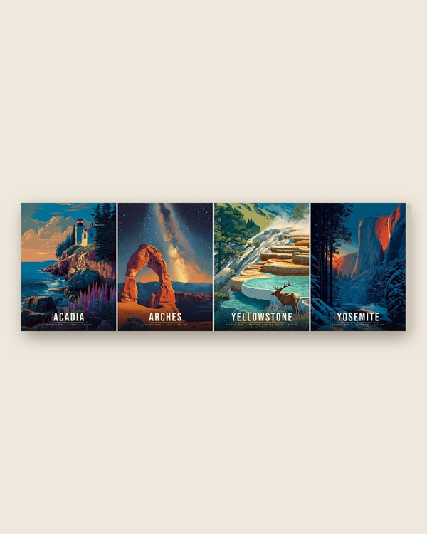 The Signature Four canvas, full artwork