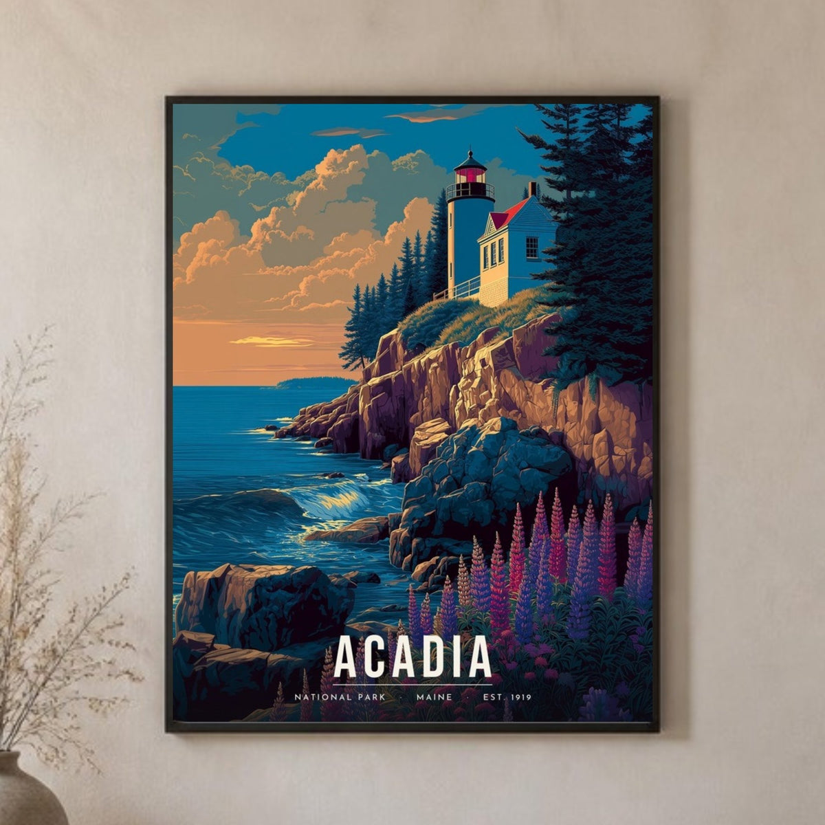 Acadia poster close-up