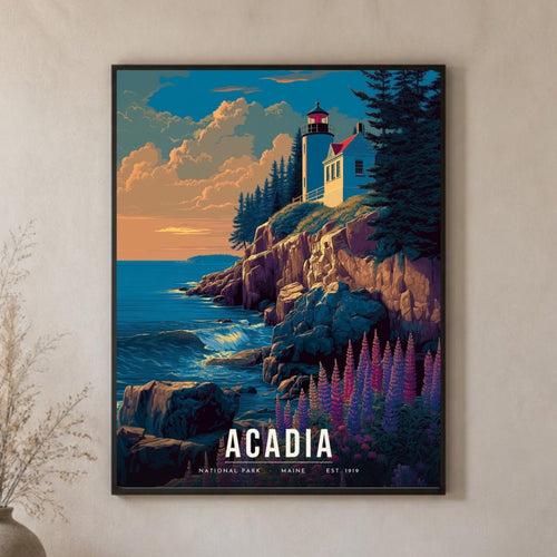 Acadia poster close-up
