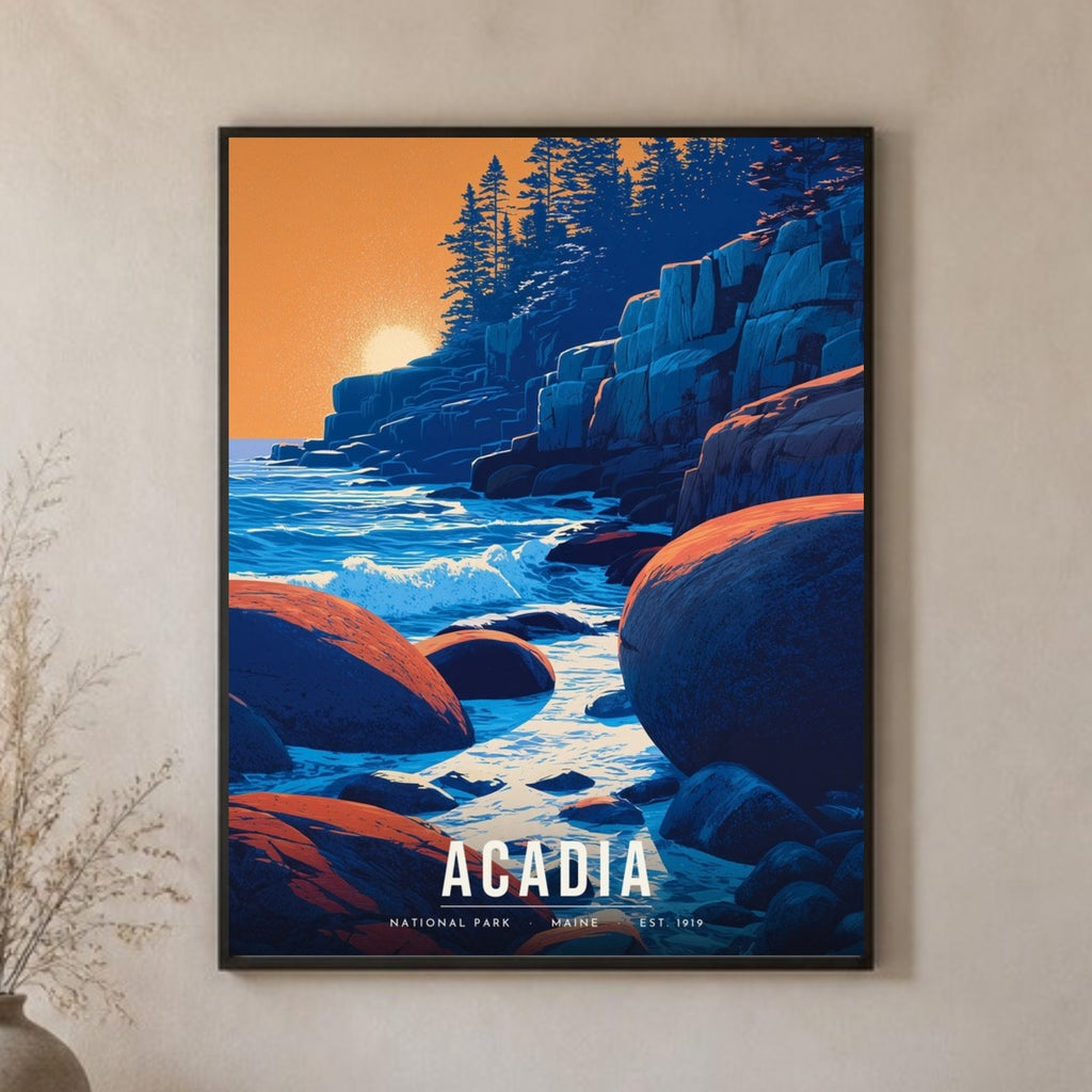 Acadia poster close-up