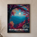 Smokies autumn poster close-up