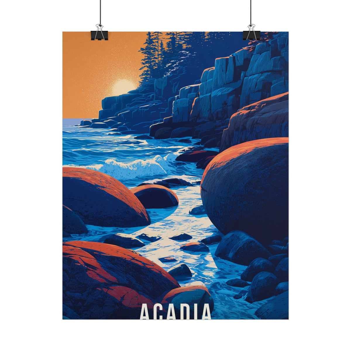 Acadia: Boulder Beach Sunrise