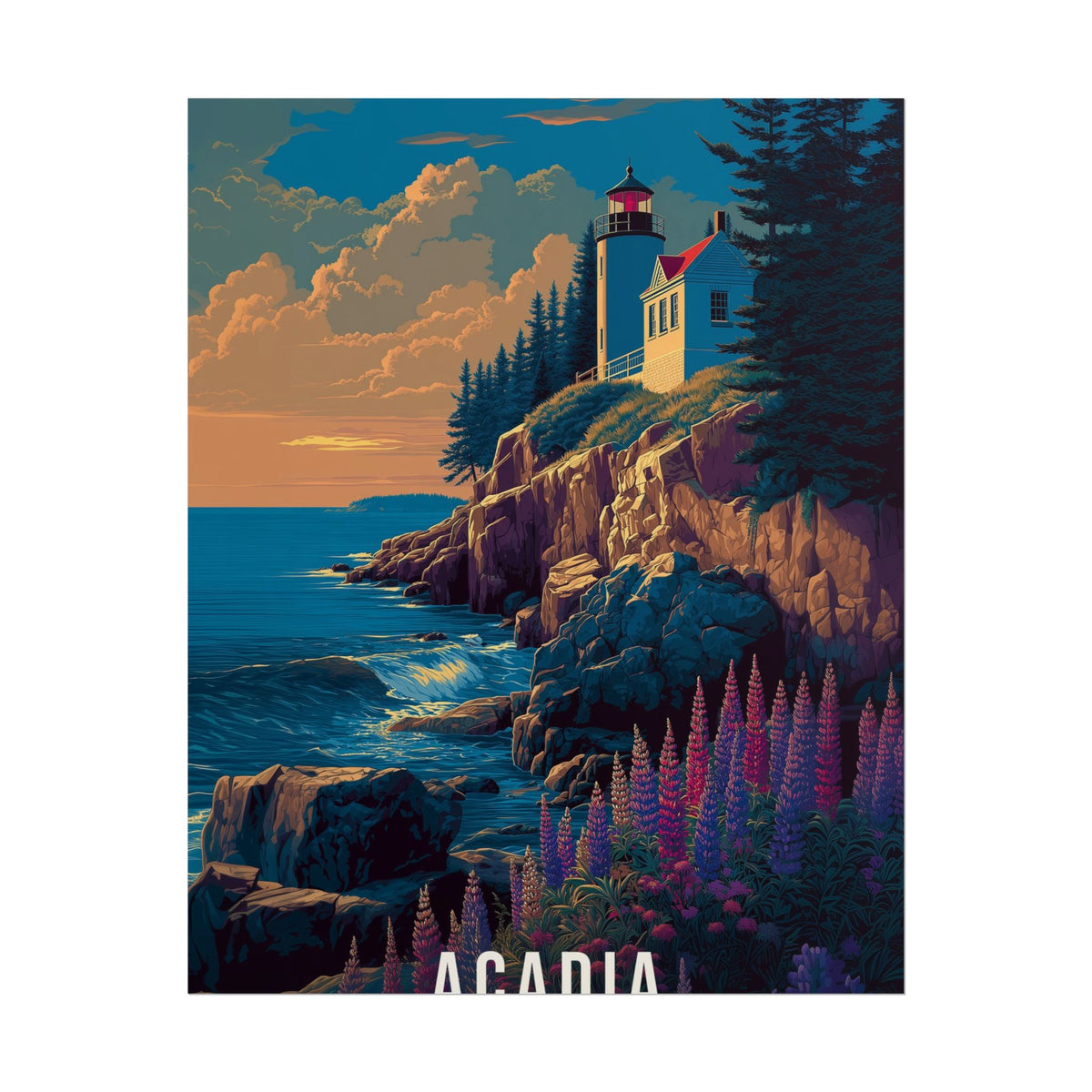 Acadia: Bass Harbor Lighthouse