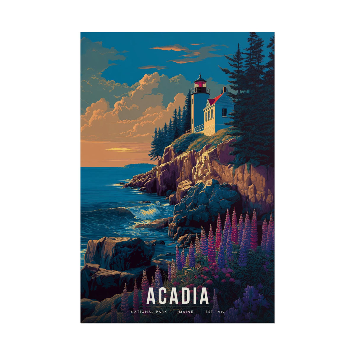 Acadia: Bass Harbor Lighthouse