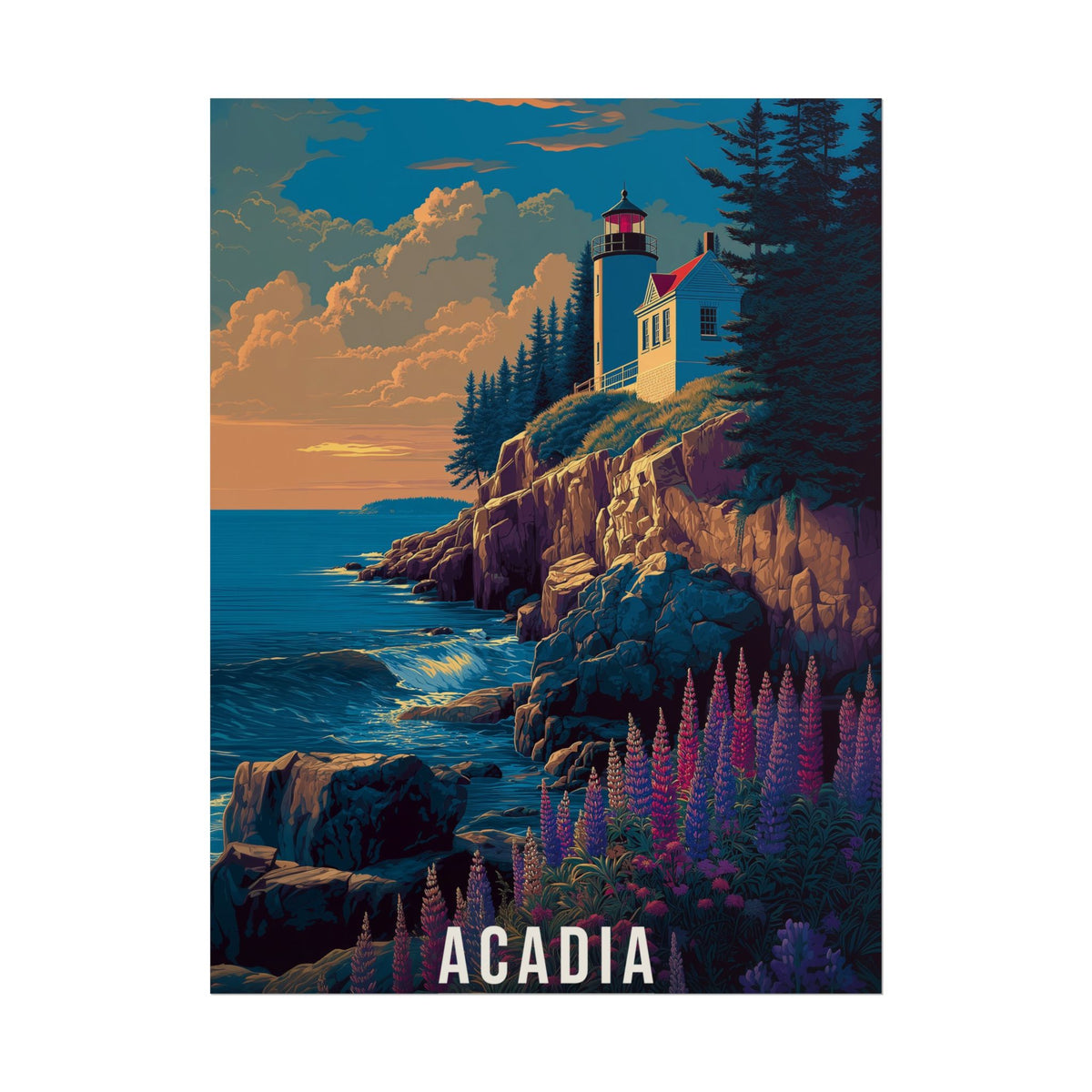 Acadia: Bass Harbor Lighthouse